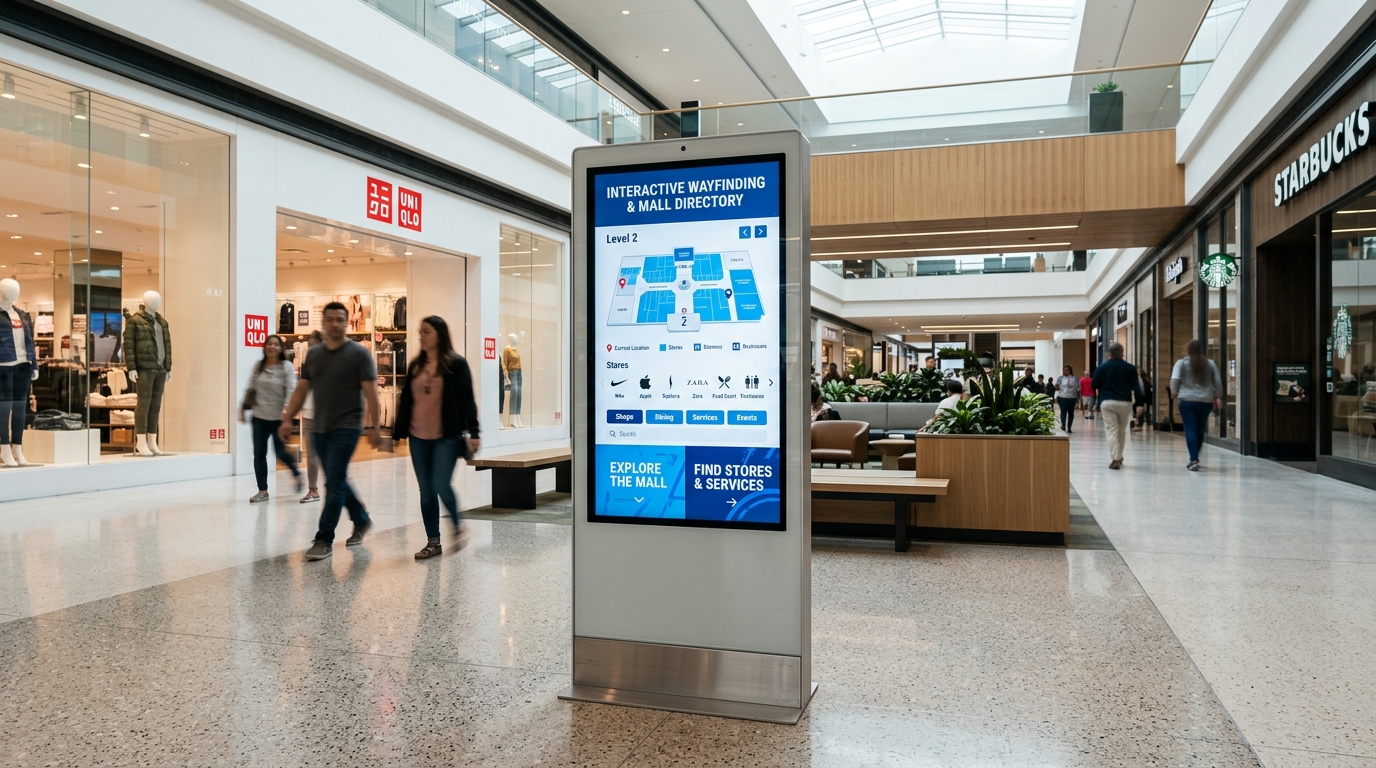 Digital Kiosk Totem