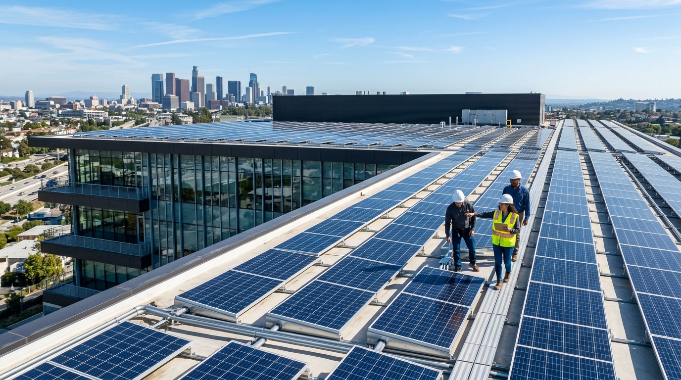 Institutional Solar Power Installation